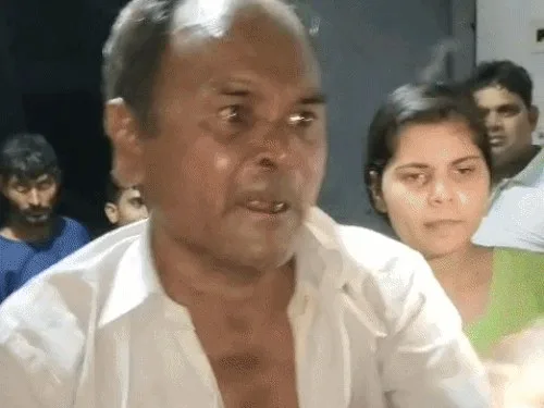 बेटी की कॉल पर आई पुलिस को पिता ने पीटा,VIDEO:पलवल में SPO को थप्पड़ मारे, गालियां दीं; परिवार बोला-थाने ले जाकर पीटा