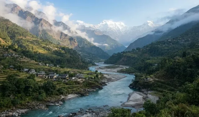 Nepal के Gorkha में Budhi Gandaki नदी की बाढ़ से भारी तबाही, 82 बचाए गए