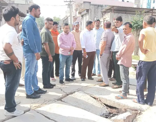नवनिर्वाचित सभापति कमल सैनी ने विभिन्न वार्डों में किया औचक निरीक्षण, अधिकारियों को दिये आवश्यक निर्देश