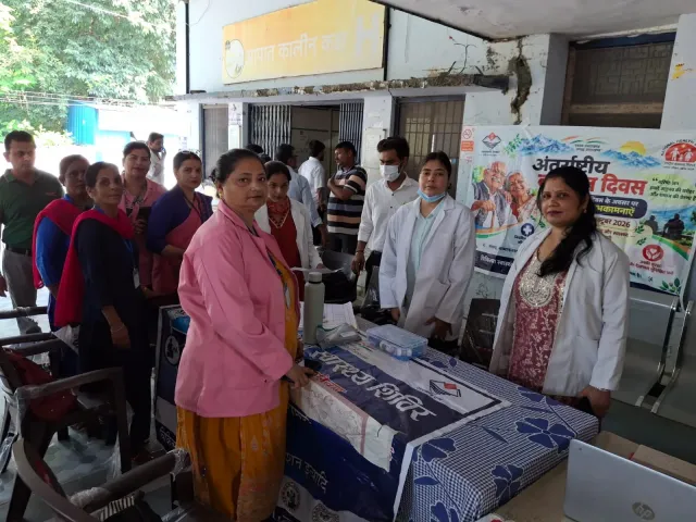 सेवा संकल्प अभियान के तहत जनपद में विभिन्न स्थानों मे विशेषज्ञ स्वास्थ्य शिविर आयोजित, 1260 मरीजों को मिला लाभ*