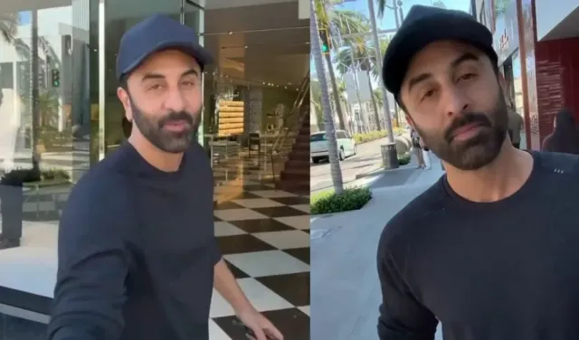 बेवर्ली हिल्स में Ranbir Kapoor से मिला ये विदेशी फैन, एक्टर ने ऐसा क्या कहा जो वायरल हो गया?