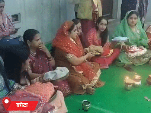 करवा चौथ- जयपुर में देरी से निकल सकता है चांद:कई जिलों मौसम खराब, वीरांगना 8 साल से रख रही व्रत