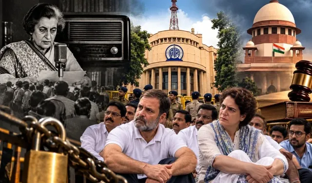 Akashvani Bhawan पहुँच कर Rahul Gandhi ने अपनी दादी Indira Gandhi की याद देश को दिला दी!