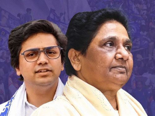 आकाश आनंद 31 दिन बाद फिर बसपा के राष्ट्रीय संयोजक:मायावती ने भतीजे को 3 बार पद से हटाया, ससुर ने राजनीति छोड़ी तब पद दिया
