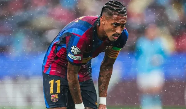 India के खिलाफ मैच से बाहर हुए Raphinha इलाज के लिए लौटेंगे Barcelona