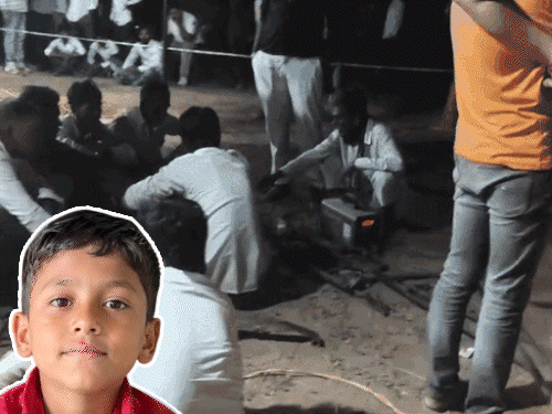 बोरवेल में फंसे 9 साल के भोमाराम की मौत:39 घंटे बाद देसी जुगाड़ से बाहर खींचा, 640 फीट गहराई पर फंसा था बच्चा