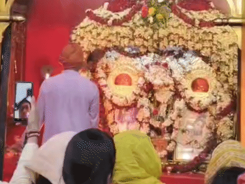 महावीर मंदिर में नवरात्र को लेकर विशेष व्यवस्था:नाम-गोत्र से करा सकेंगे कलश स्थापना, सम्पुट दुर्गासप्तशती पाठ के लिए 2310 रुपये लगेंगे शुल्क