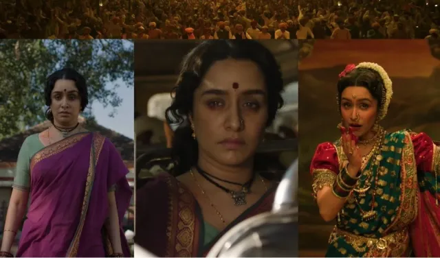 Eetha Official Trailer Release | Shraddha Kapoor मशहूर लोक कलाकार Vithabai Narayangaonkar के किरदार में बिखेरेंगी जलवा
