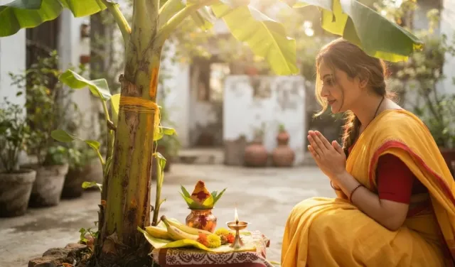 गुरुवार को केले के पेड़ की पूजा क्यों है खास, भगवान विष्णु और देवगुरु बृहस्पति से जुड़ा है विधान