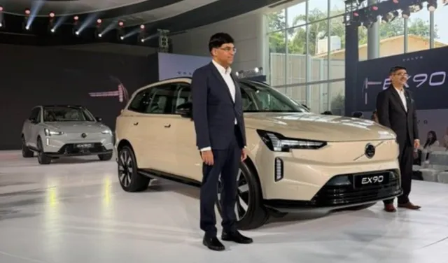 Volvo Car India ने 1.26 करोड़ में EX90 Electric SUV की लॉन्च, 725 km की रेंज