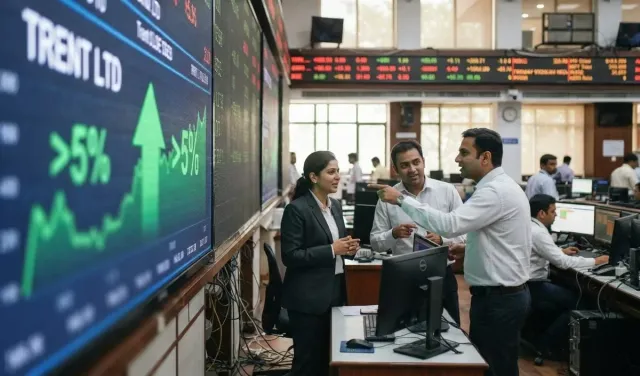 Trent Ltd का शेयर 5 प्रतिशत से ज्यादा उछला, दूसरी तिमाही में मुनाफा 25 प्रतिशत बढ़ा