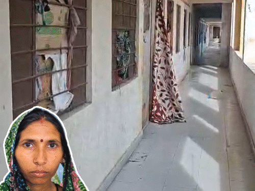 करवा-चौथ पर पत्नी की लाश के पास बैठा रहा पति:2-दिन पहले झगड़ा होने पर रॉड से वार किया; कमरे में 3 बच्चे बिलख रहे थे