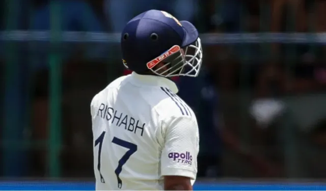 Rishabh Pant चोट के कारण India A के शुरुआती दो Test मैचों से बाहर