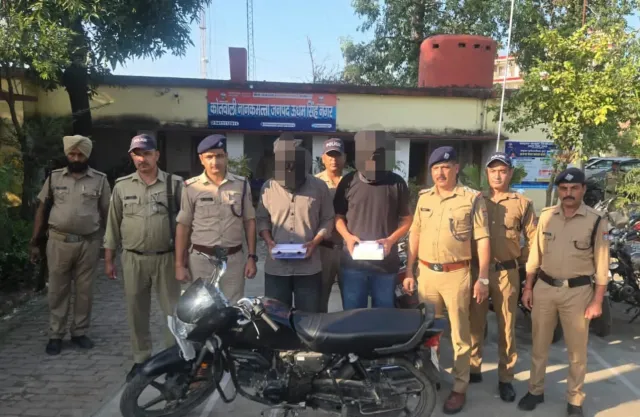 नानकमत्ता में फायरिंग की घटना कर हत्या एवं दहशत फैलाने वाले नामजद दो शातिर अभियुक्त गिरफ्तार