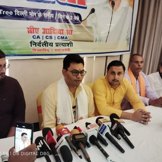 भाजपा से टिकट नहीं मिला, निर्दलीय मैदान में उतरे सीए:दरभंगा में बोले प्रत्याशी- भाजपा का समर्थक हूं, टिकट नहीं मिला तो भी लड़ूंगा