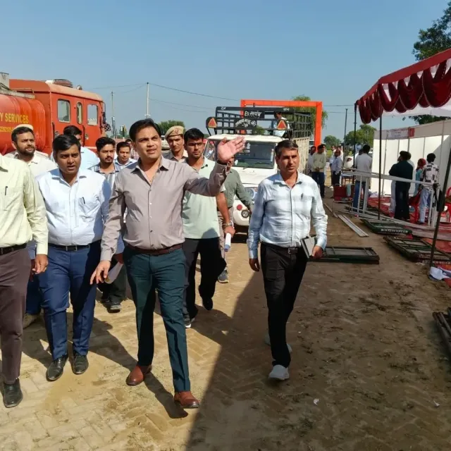 हांसी में राखीगढ़ी महोत्सव में कल पहुंचेंगे CM सैनी:हेलिकॉप्टर के लिए स्टेडियम में हेलीपैड बनाया, 3 किमी के दायरे में ड्रोन उड़ाने पर प्रतिबंध