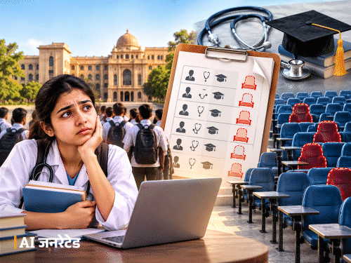 राजस्थान में MBBS की 1 हजार से ज्यादा सीटें खाली:नीट-2026 काउंसलिंग के नए नियम से फंसा पेच; प्राइवेट मेडिकल कॉलेजों के सामने खड़ी हुई चुनौती
