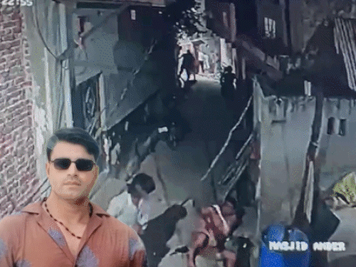 मामा के गांव में बाउंसर की पीट-पीटकर हत्या:फरीदाबाद में छतों से सिर पर ईंट बरसाई, कुल्हाड़ी से काटा; झगड़ा सुलझाने गया था