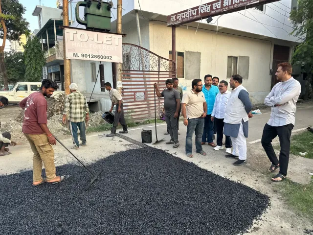 एक सप्ताह में पूरा होगा गड्ढा भरो अभियान, एक नवंबर से बनेंगी नई सड़कें: महापौर