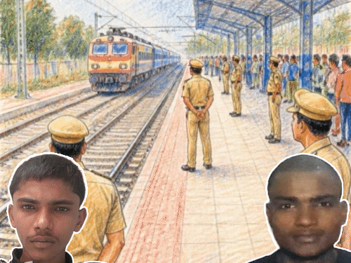 टाइगर श्रॉफ पर गोलियां चलाने वाले पकौड़ी खरीदते दिखे:यात्री बनकर जनरल कोच में चढ़े पुलिसवाले, 15 मिनट में तीनों को दबोचा