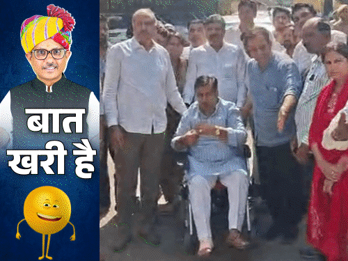 तेजल सुपर डूपर पर SHO ने किया डांस:MLA बोले- सगाई भी करा दूंगा; 'हाथ' वाले चीफ साहब के पैर में चोट