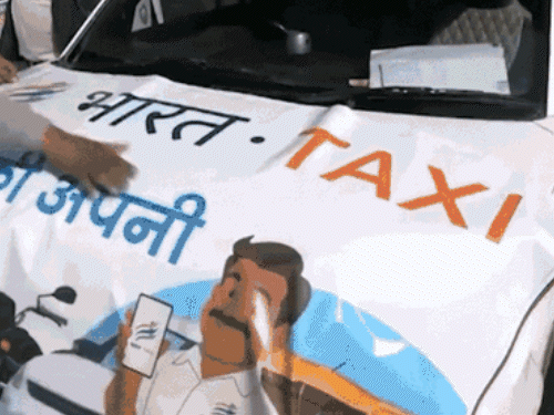 यूपी की बड़ी खबरें:नवरात्र-दिवाली में ‘भारत टैक्सी’ अयोध्या, आगरा और मेरठ में शुरू होगी; 50 हजार से ज्यादा ड्राइवर जुड़े