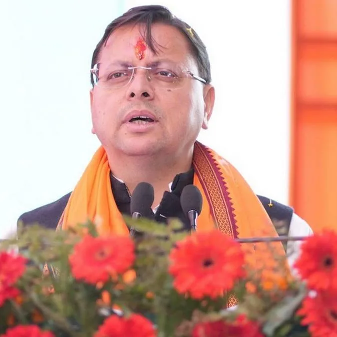 CM धामी ने किया 'उत्तराखंड आदि रंगोत्सव' का शुभारंभ', खटीमा में हुआ रोड शो, निकली भव्य शोभायात्रा