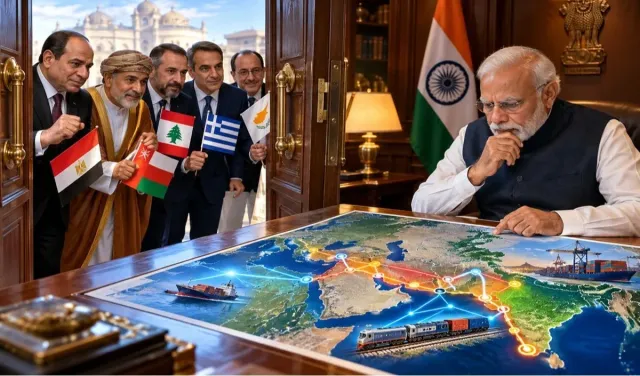 IMEC से जुड़ने को आतुर हैं Egypt, Oman, Lebanon, Greece, Cyprus, Modi का Strategic Corridor दुनियाभर में छा गया