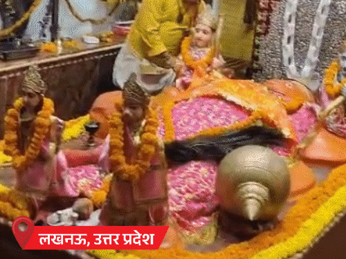 यूपी के 3 जिलों में ओले गिरे,लखनऊ में मंदिर डूबे:बिहार में बाढ़ से 8 लाख प्रभावित; एमपी-बिहार समेत 9 राज्यों में बारिश का अनुमान