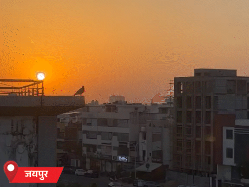 राजस्थान के 5 जिलों में आज बारिश का अलर्ट:कल से दिन के तापमान में गिरावट की संभावना, 11 शहरों में रात में ठंडक बढ़ी