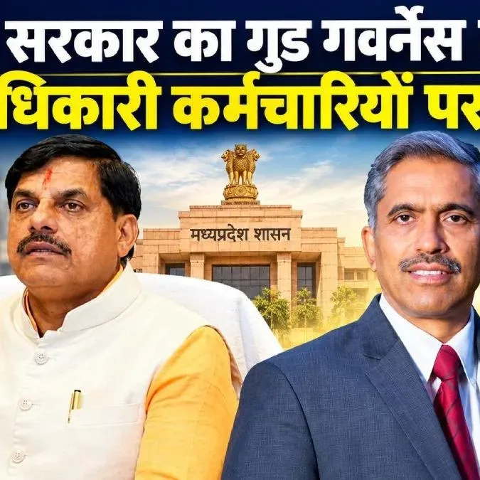 MP : मोहन सरकार में 392 अधिकारियों-कर्मचारियों पर एक्शन, गुड गवर्नेंस के लिए सीनियर अधिकारी ने उठाया बड़ा कदम