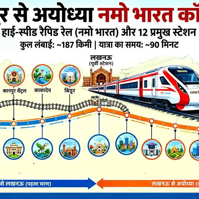 Lucknow to Ayodhya नमो भारत कॉरिडोर, 13.50 करोड़ मंजूर, अब सिर्फ 60 मिनट में तय होगा 150 KM का सफर