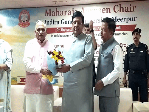 मोदी के स्वर्गीय पिता पर टिप्पणी से निकाय मंत्री भड़के:रेवाड़ी में विपुल गोयल बोले- हताशा और निराशा में कांग्रेस; जनता सब देख रही