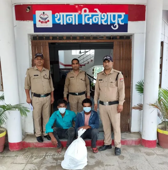 एसएसपी अजय गणपति के निर्देशन में दिनेशपुर क्षेत्र में हुई चोरी का 24 घंटे में हुआ खुलासा